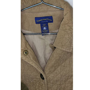 Charter Club Long SLeeve Cotton Jacket Size Petite M